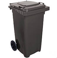 Контейнер для ТПВ "Євро" 120 л т.сірий