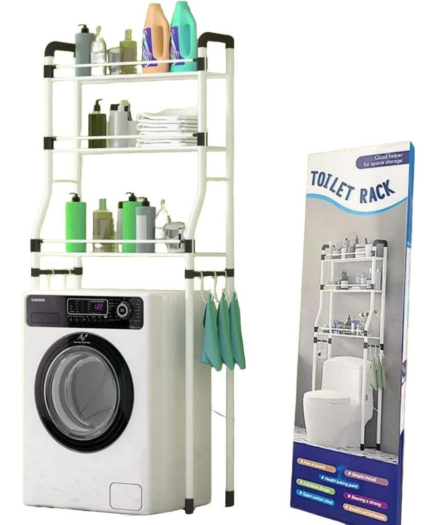 Полиця стелаж над пральною машинкою Waching Machine Rack 8825 155x64, фото 1