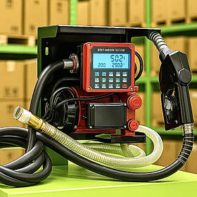 Міні АЗС з електронним лічильником і клавіатурою 220 В для дизеля