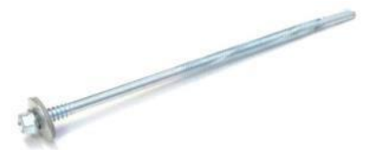 Саморіз для сендвіч-панелей 150мм, обладнання та запчастини для птахівництва, фото 1