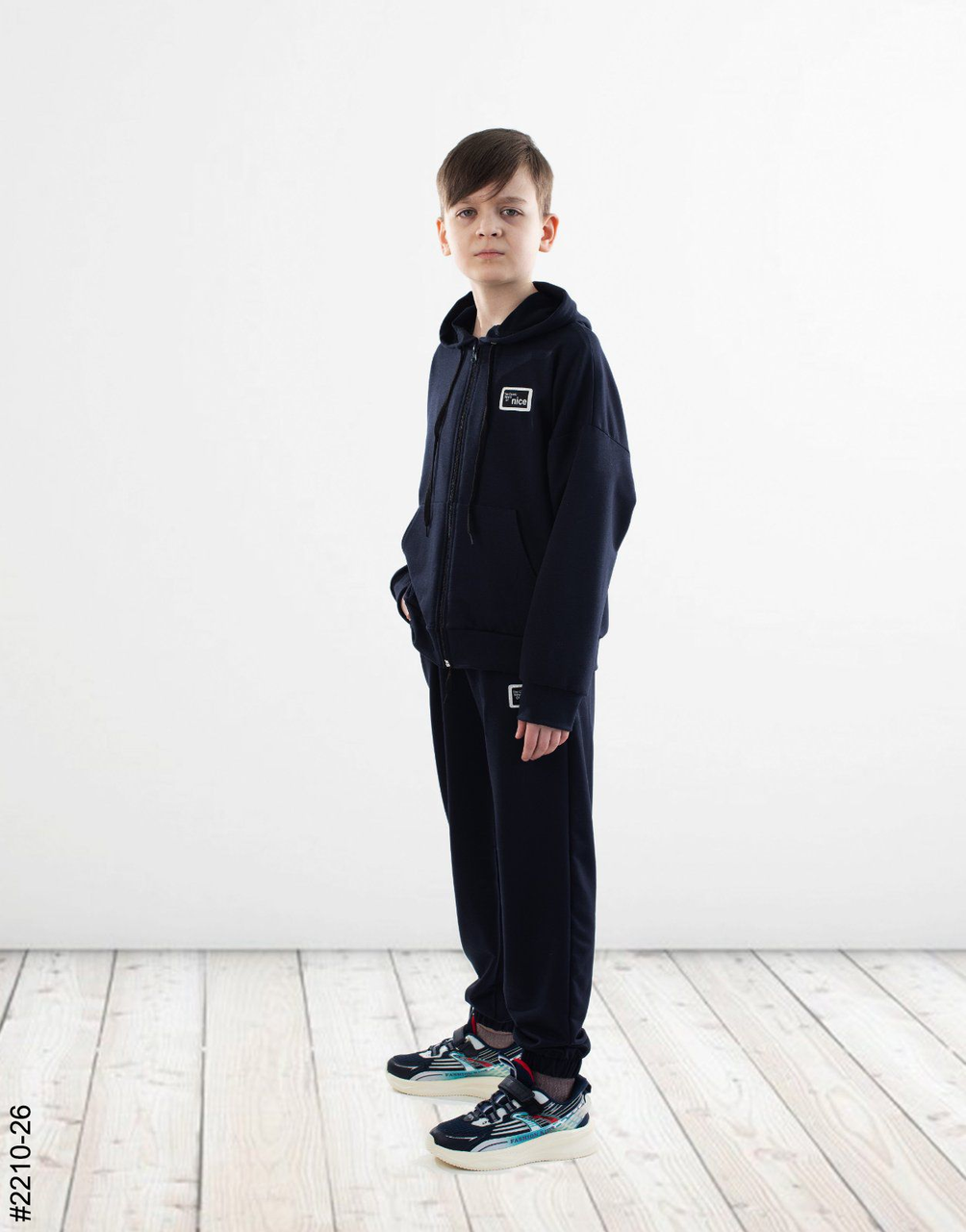 Спортивний костюм для хлопчиків трикотаж двонитка (р-ри: 36-42) 2210-26 весна-осiнь. вир-во Україна., фото 1