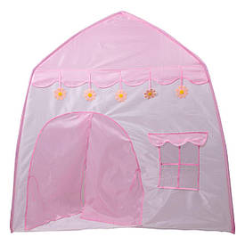 Дитячий ігровий намет будиночок для дівчаток 125×100×120 см намет будиночок для дітей Рожевий HP-S-1NDP