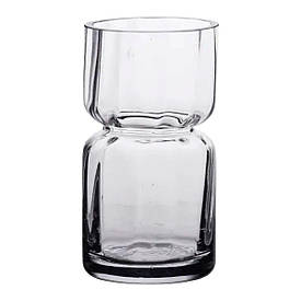 Декоративна ваза для квітів 15 см скляна прозора ваза 600 мл скляна прозора ваза 600 мл HP-10-13