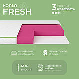 Матрац ортопедичний Ismart Koala Fresh 140х190 см безпружинний (ISM-051030), фото 3