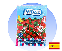 Жевательный мармелад желейные конфеты Дикая Клубника Vidal Испания 1 кг