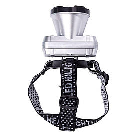 Налобний ліхтар акумуляторний 8.5х8х6 см 10 В HP-JG-1