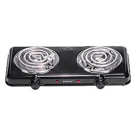 Електроплита двоконфоркова настільна плита 2000 Вт Sokany SK-5110