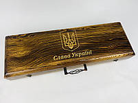 Набори шампурів, Набір шампурів у кейсі "Grill Master Кізляр" Шампури, вертіла, фото 7