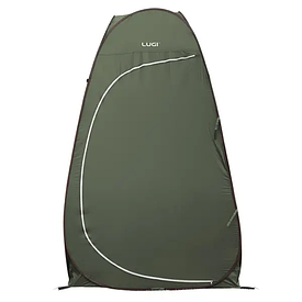 Намет душ-туалет для кемпінгу автомат 120×120×190 (см) тент для душу та туалету туристичний LU-015DGR Хакі