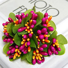 Складні тичинки лакові мікс, малиново-жовтий