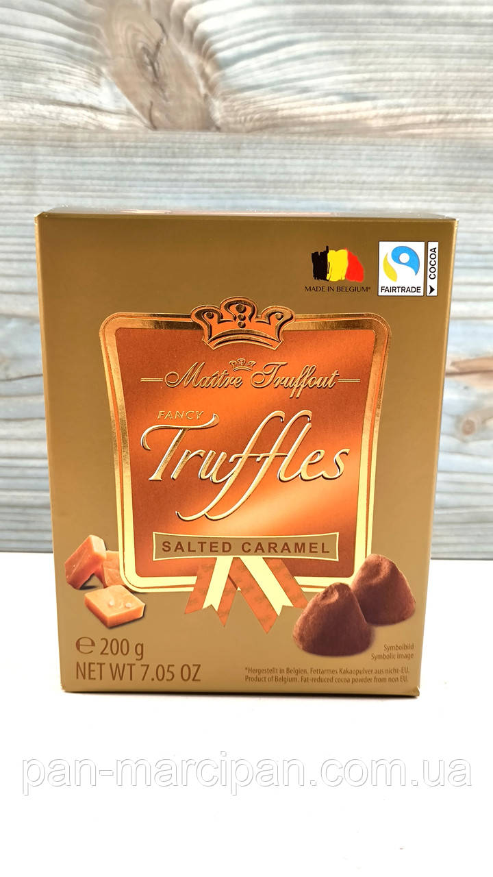 Цукерки трюфелі Maitre Truffout Salted Caramel 200г, фото 1