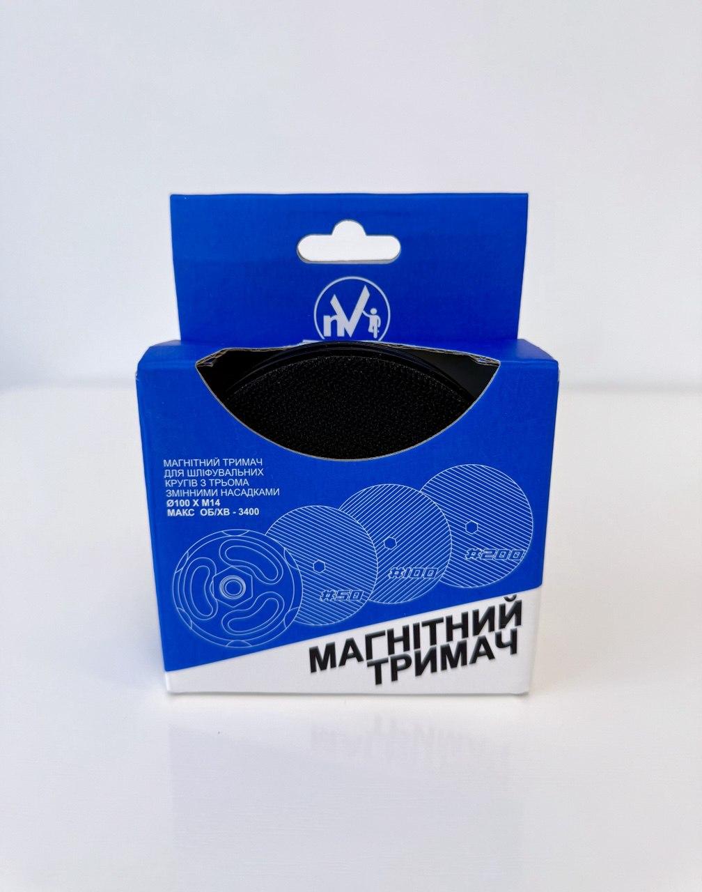 Магнітний тримач для полірувальних дисків SVP NOVA 100мм M14, фото 1