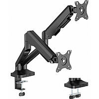 Кріплення настільне для двох моніторів OfficePro 17-35" Black (MA442B)