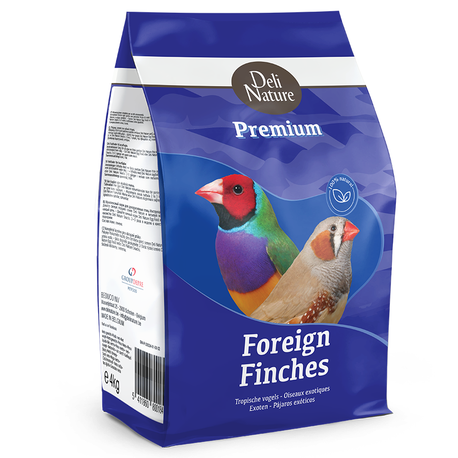 Deli Nature Premium FOREIGN FINCHES Повнораціонний корм для тропічних птахів, в`юрків 1 кг., фото 1