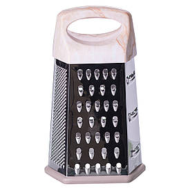 Терка шестигранна ручна для овочів і фруктів 14×12×24 (см) HP-8-7