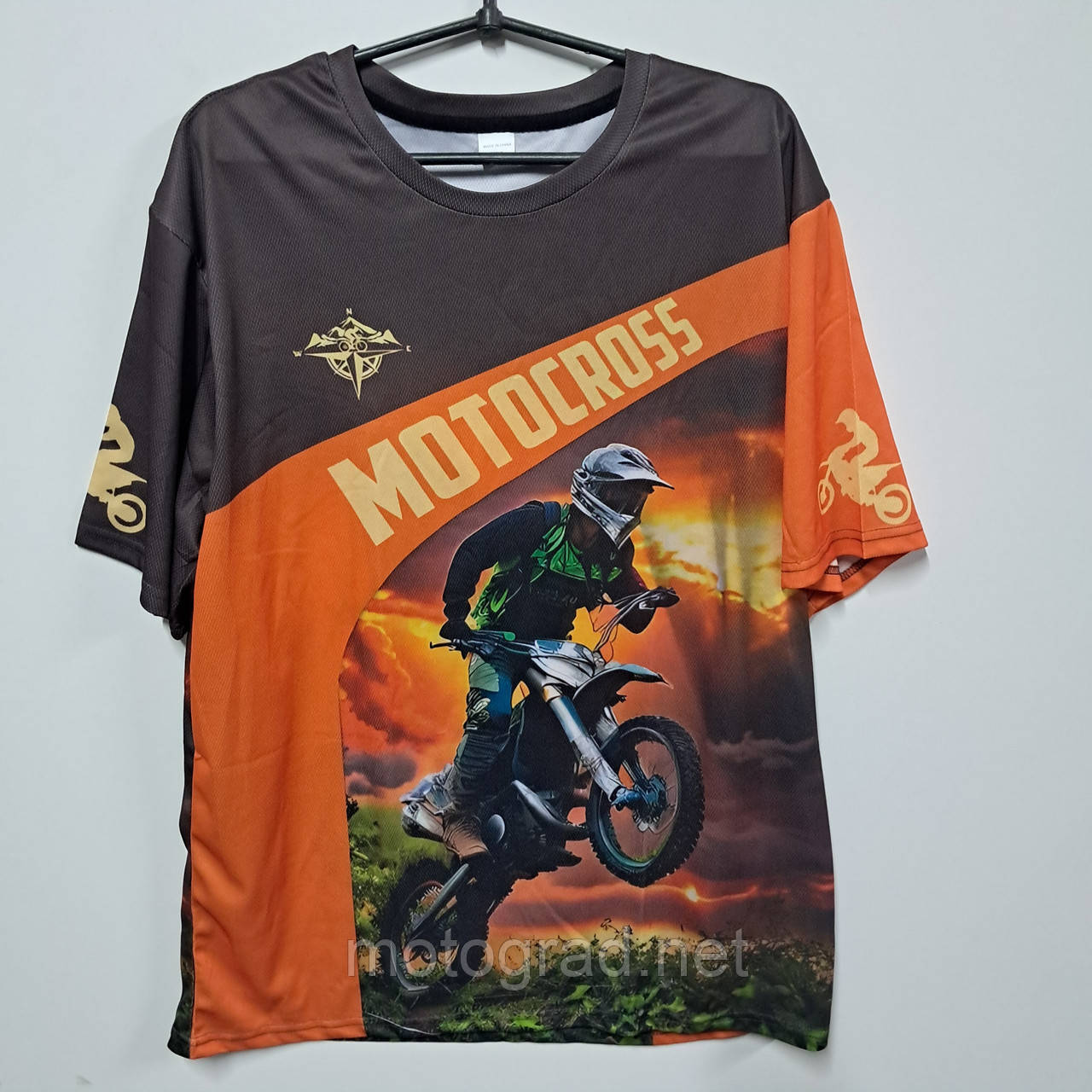 Мото Футболка Motocross  Tour XL XXL, фото 1