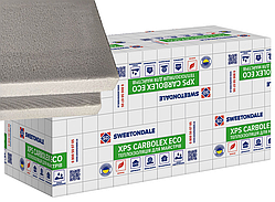 Carbolex Sweetondale Carbon Eco 100 мм екструдований пінополістирол ЕППС 1180х580х100 мм у пакованні 4 аркуші