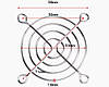 Решітка вентилятора 6 на 6, фото 2