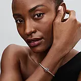 Срібна намистина Pandora «Серце мами» 793772C01, фото 4