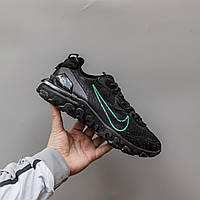 Чорні текстильні чоловічі кросівки Nike React Vision Демісезонні Найк Реакт Віжн