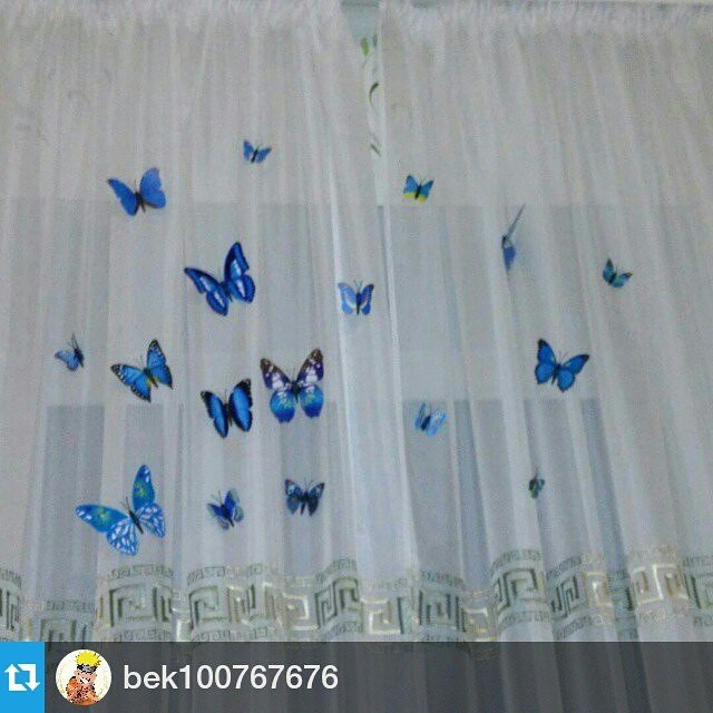 Объемные 3D бабочки на стену (обои) для декора (синие) - фото 8 - id-p475265732