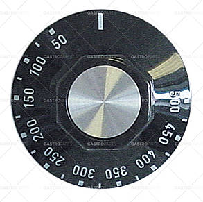 Ручка регулювальна для термостата t max 500 °C ø 50 mm вісь ø 6x4,6mm зріз зверху, фото 3