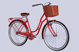 Велосипед ST 28" Dorozhnik OBSIDIAN BH рама-19" помаранчево-червоний 2025