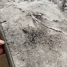 Килимове покриття на гумовій основі ширина 2,50м  Сірий мармур, фото 5