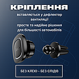 Автомобільний держатель телефона, магнітний тримач для телефону, кріплення для телефону в машину (013HEVAC), фото 2