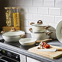 Набір каструль та сковорідок Nature AMBITION з 18 предметів