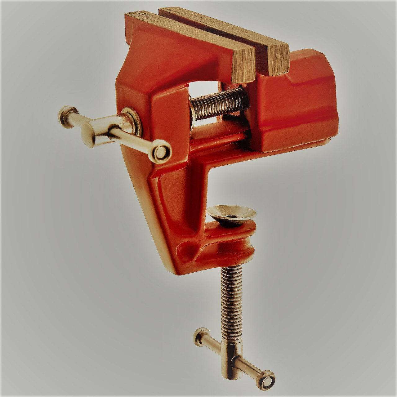 Лещата чавунні SPARTA 75мм хід-35мм слюсарні 0,805кг - ІндІя \\ SP185115 відеООгляд, фото 1