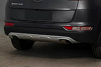 Задние накладки Libao 2015-2019 (пластик) для Kia Sportage