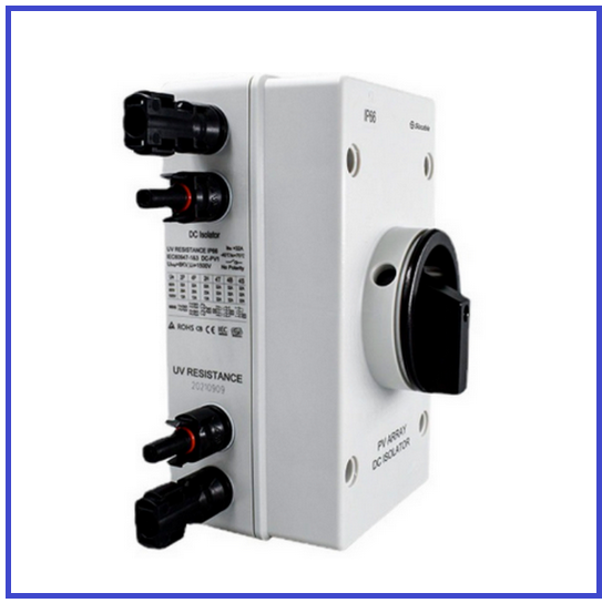 Ручний вимикач постійного струму Voltronic DC1000-GL 1000V 20A 4P, фото 1