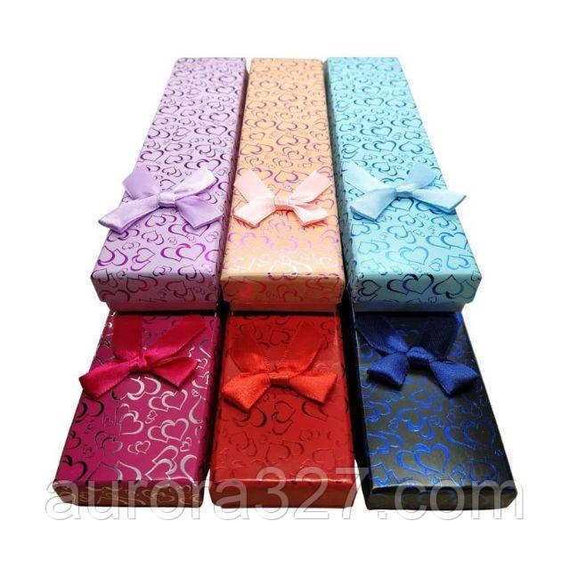 Коробка для браслета Сердечка з бантом, фото 1