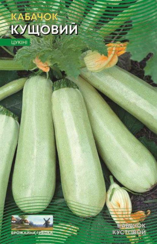 Насіння Кабачок Кущовий 2 г ТМ Урожай