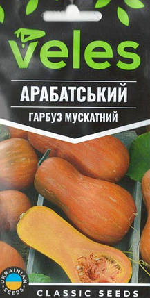 Насіння гарбуза Арабатський 2г ТМ ВЕЛЕС, фото 1