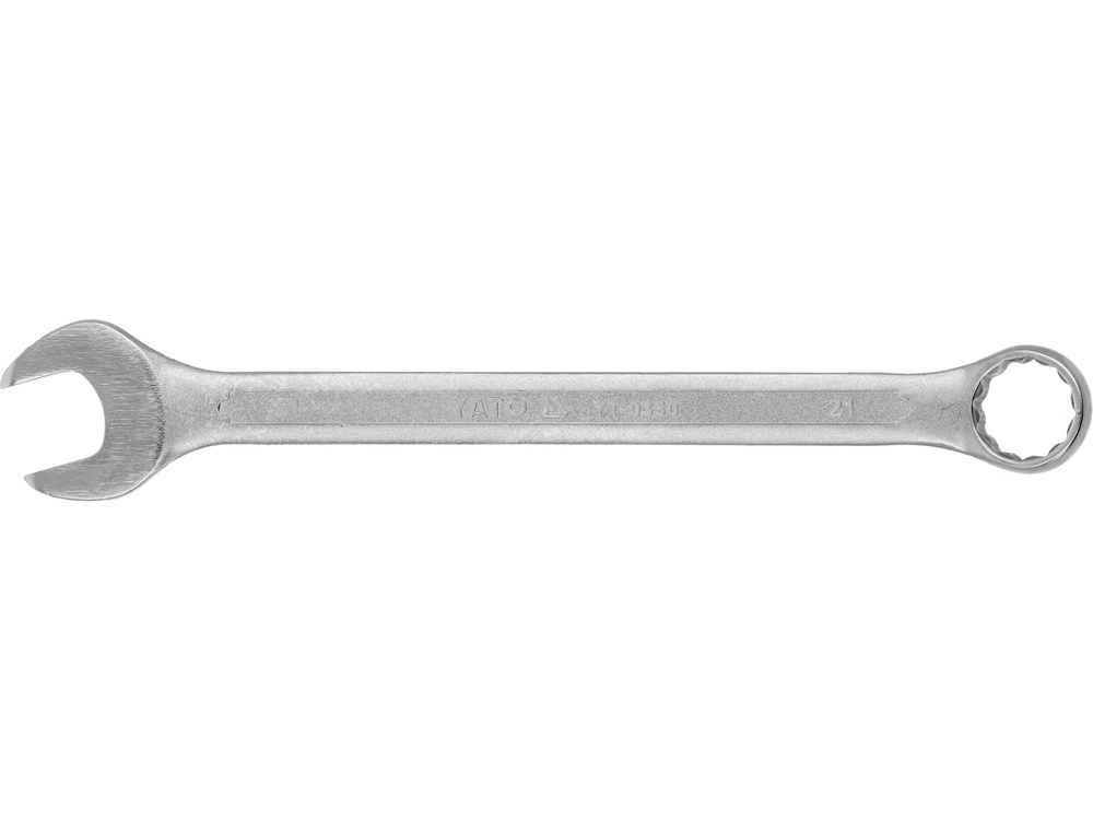 Гайковий ключ комбінований із полірованою головкою 21 мм YATO YT-0350, фото 1