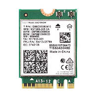 Адаптер мережевий Intel AX210 Wi-Fi 6E 802.11ax до 2.4Гбіт BT5.3 AX210NGW