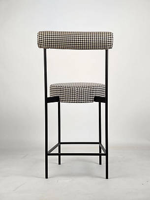 Барний стілець ELYSIUM на металевій опорі, фото 2