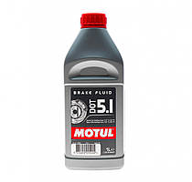 Гальмівна рідина Motul DOT 5.1 100% синтетична (807001/105836) 1л