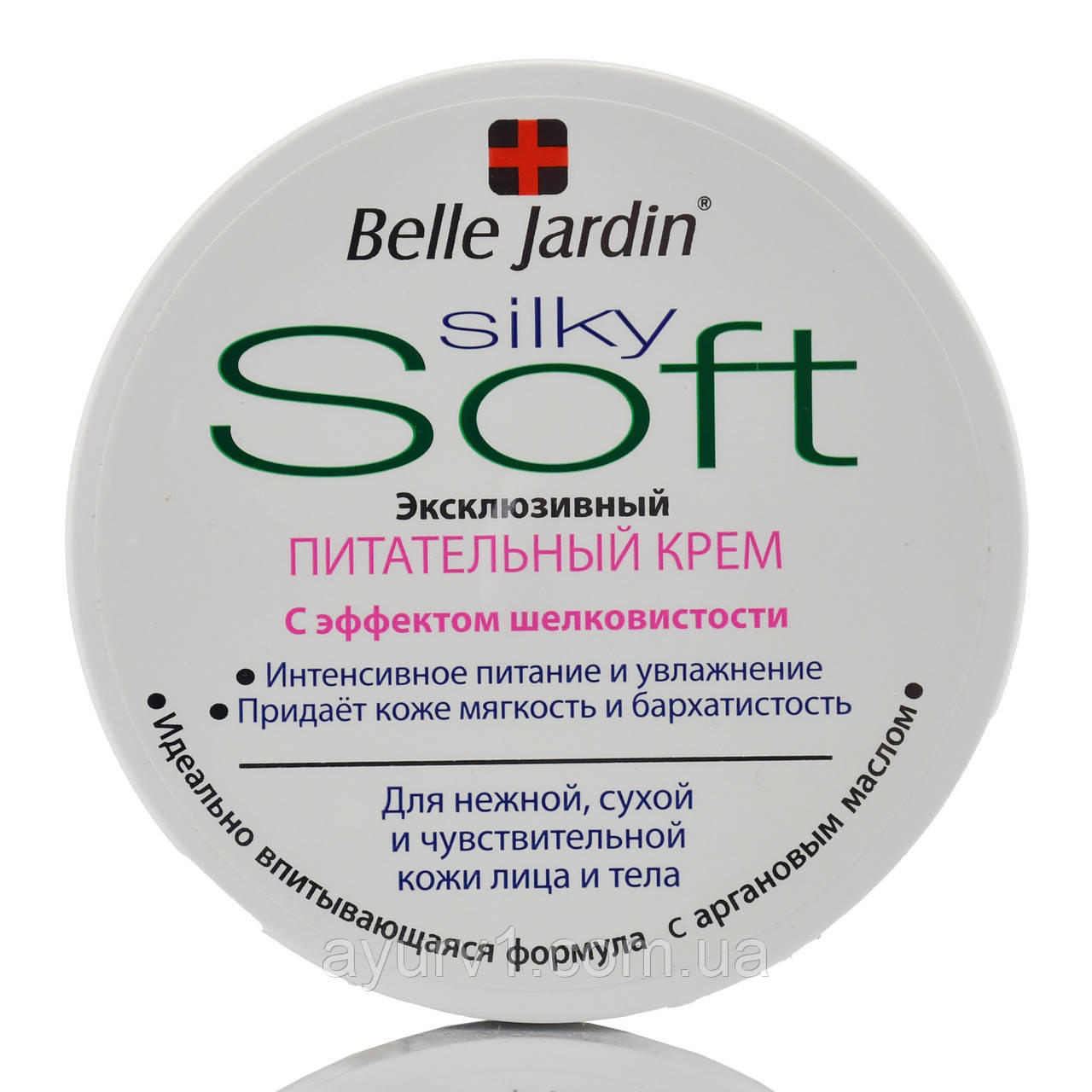 Поживний крем для зрілої шкіри обличчя, шиї та декольте Belle Jardin, silky Soft, 200ml