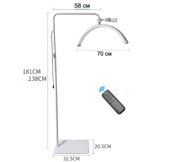 Безтіньова LED Moon лампа Луна 68 см 50 вт, фото 1