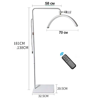 Безтіньова LED Moon лампа Луна 68 см 50 вт