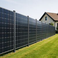 🌞 Солнечные панели вместо забора – новый тренд 2025 года