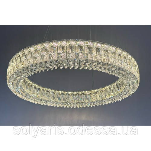 Сучасна світлодіодна люстра-підвіс 100ват 2250033-600 60см, фото 1