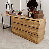 Стол комод Гермес Лофт Дуб Тахо 1900 мм, фото 3