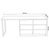 Стол комод Гермес Лофт Дуб Тахо 1900 мм, фото 4