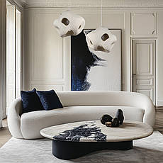 Дизайнерський гіпсовий підвіс 48х35х39см "Вабі Сабі" (805-8072-1), фото 3