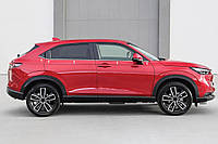 Хромированные нижние молдинги стекол OmsaLine (10 шт, нержавейка) для Honda eNS1 2022- гг