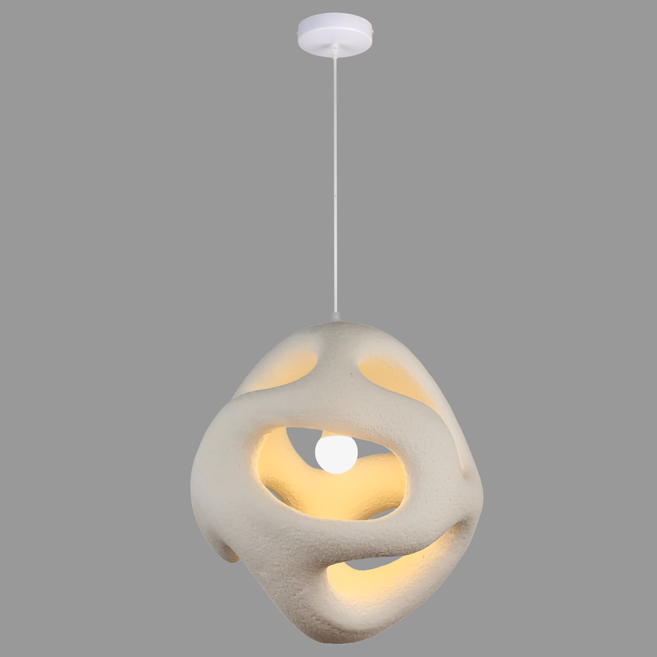 Дизайнерський гіпсовий підвіс 45х50см "Вабі Сабі" (805-8031-1)